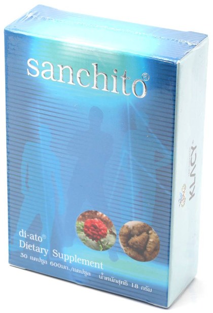 Sanchito อาหารเสริมจากโสมซานชีสกัด ดีท็อกเลือด-ลำไส้ เพื่อสุขภาพ